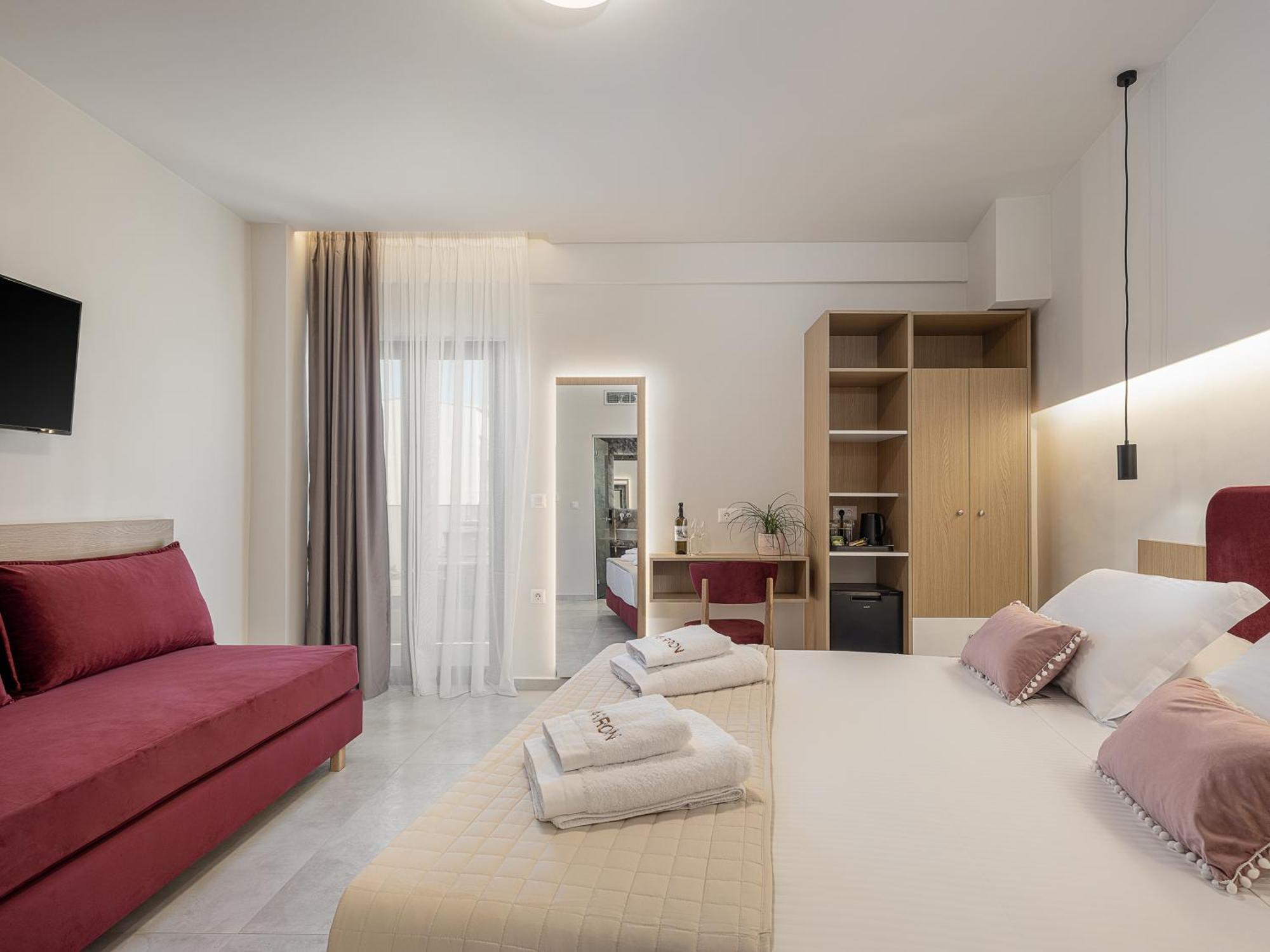 Miss Marrone City Hotel Ханья Экстерьер фото